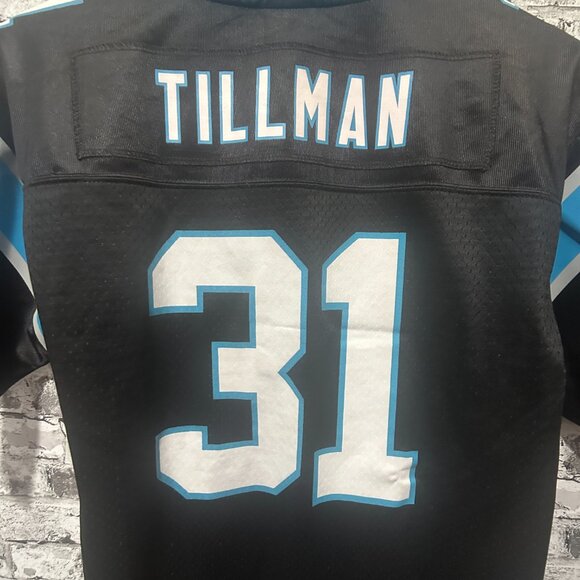 EUC NFL Pro Line Carolina Panthers Tillman Jersey Youth XL - Picture 11 of 16
